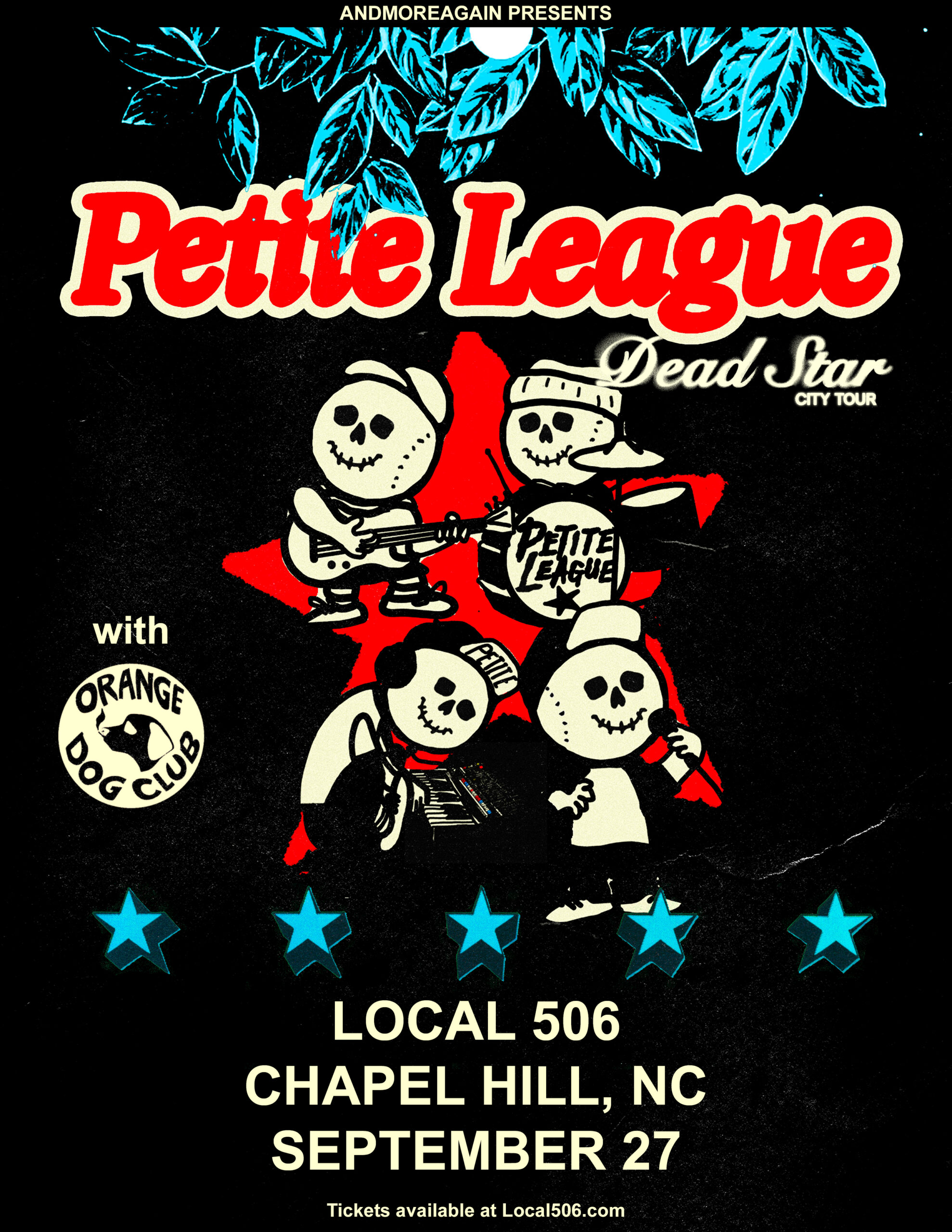 Petite League with Orange Dog Club and Boy Named Sue