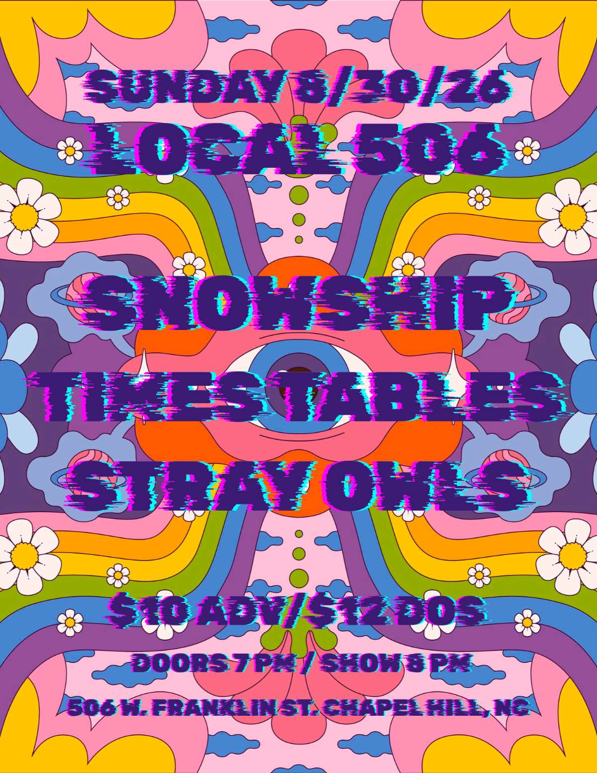 Snowship with Times Tables and Stray Owls