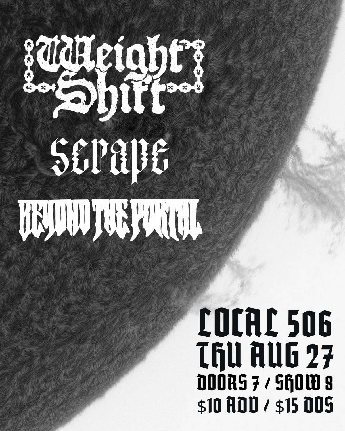 Weight Shift with Scrape and Beyond The Portal