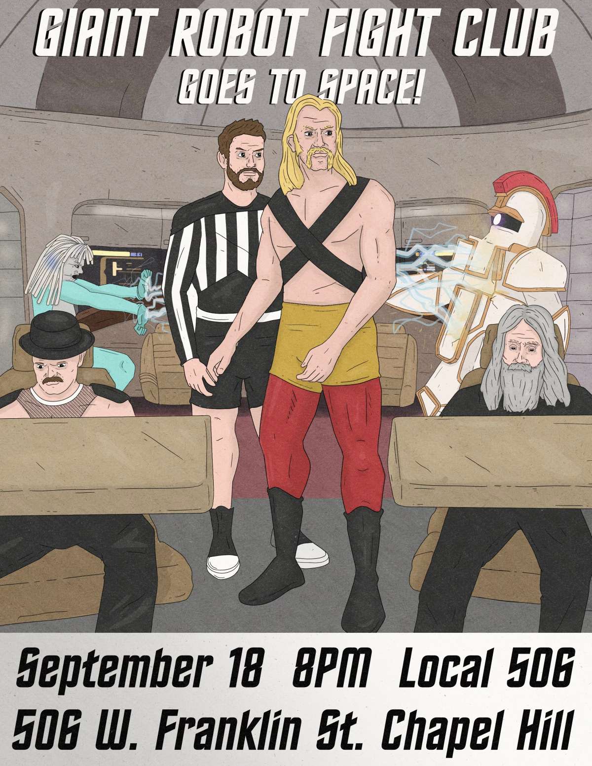 Giant Robot Fight Club Goes to Space!