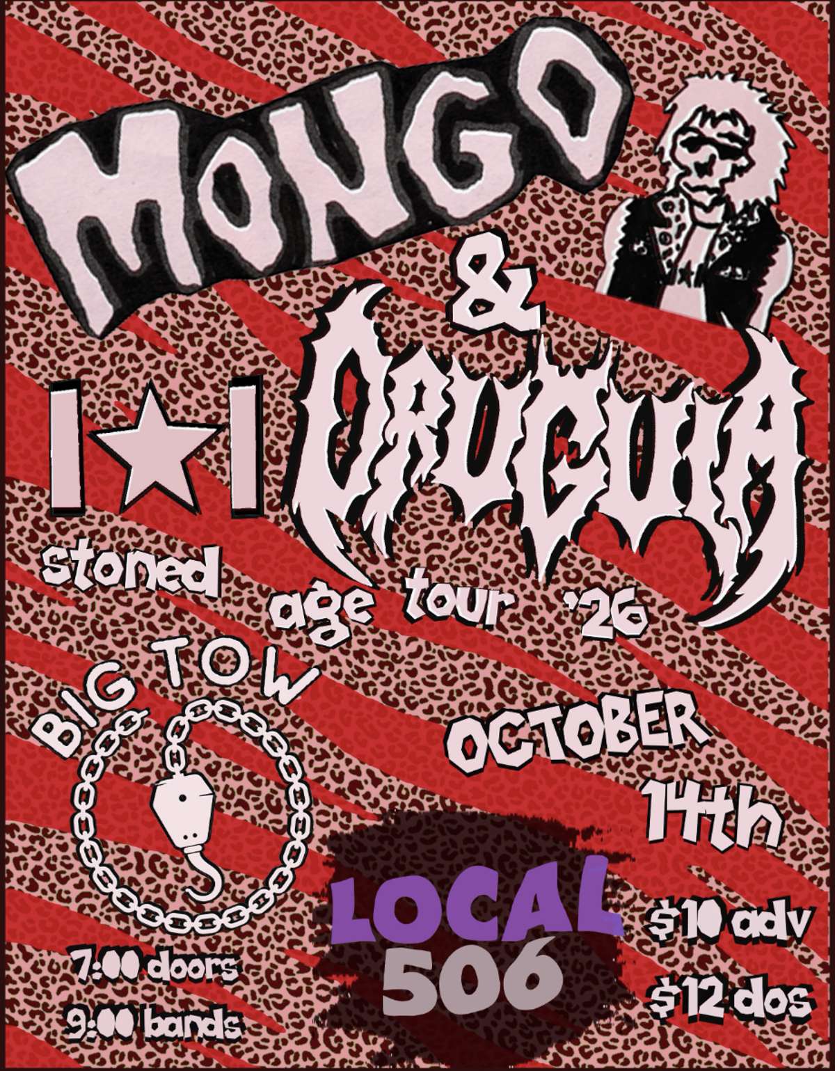 Mongo and Drugula with Big Tow